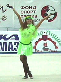 Julia Raskina (BLR) - show GP Moskau 2000