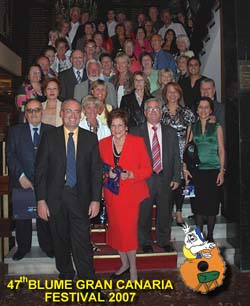 Hosts and international BLUME 2007  Guests from all over the world! CLICK for BIG!