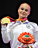 Melnikowa: Nach WM-Gold 2025 nun Europameisterin im Mehrkampf!